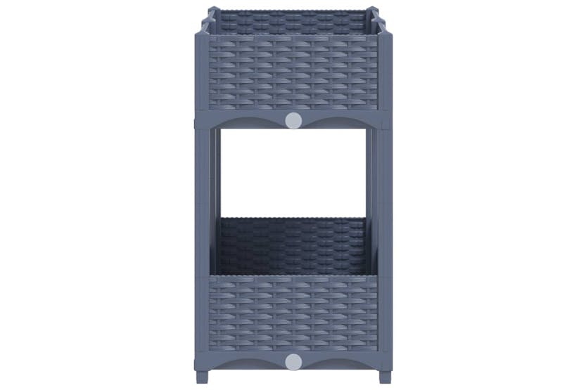 vidaXL 310406 Raised Bed 80x40x71cm Polypropylene vidaXL 310406 Raised Bed 80x40x71cm Polypropylene