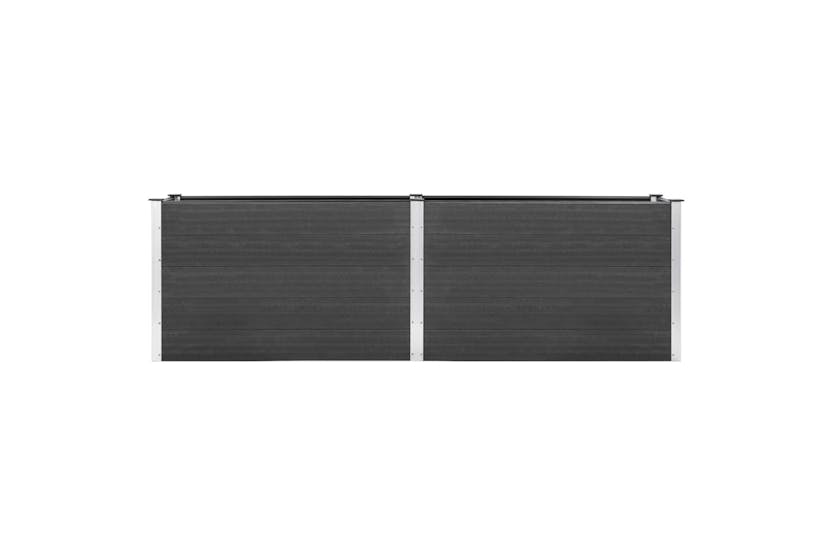 vidaXL 318098 Garden Raised Bed 200x100x91cm Wpc Grey vidaXL 318098 Garden Raised Bed 200x100x91cm Wpc Grey