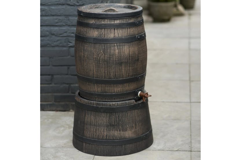 Nature 428533 Rain Butt With Wood Look 120l 50.5x66 Cm Brown Nature 428533 Rain Butt With Wood Look 120l 50.5x66 Cm Brown