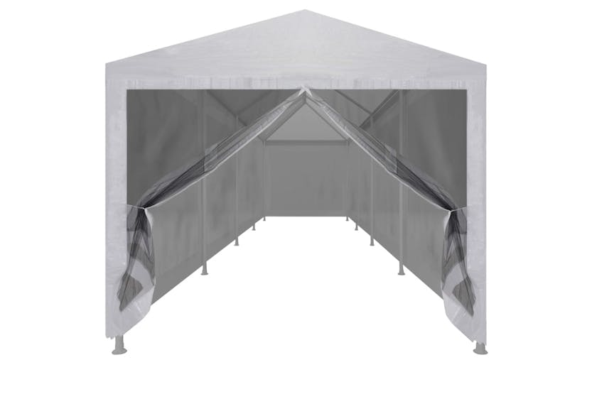 vidaXL 45112 Party Tent With 10 Mesh Sidewalls 12x3 M vidaXL 45112 Party Tent With 10 Mesh Sidewalls 12x3 M