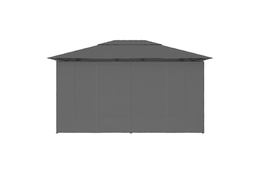 vidaXL 47960 Garden Marquee With Curtains 4x3 M Anthracite vidaXL 47960 Garden Marquee With Curtains 4x3 M Anthracite