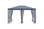 vidaXL 48057 Gazebo With Mesh Screens 3x4 M Anthracite Steel vidaXL 48057 Gazebo With Mesh Screens 3x4 M Anthracite Steel