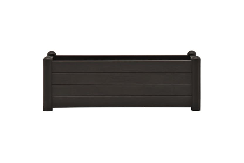 vidaXL 313977 Garden Raised Bed Pp Anthracite 100x43x35cm vidaXL 313977 Garden Raised Bed Pp Anthracite 100x43x35cm