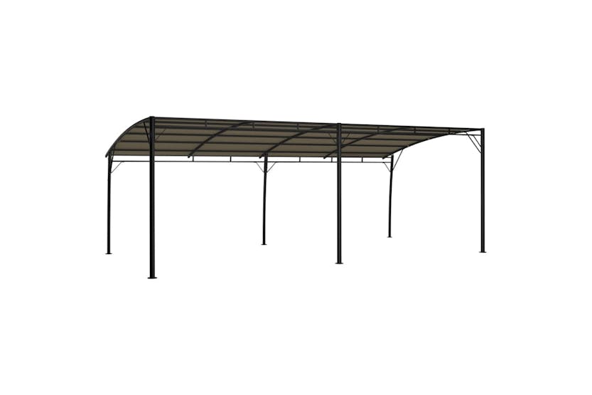 vidaXL 312256 Garden Sunshade Awning 6x3x2.55 M Taupe vidaXL 312256 Garden Sunshade Awning 6x3x2.55 M Taupe