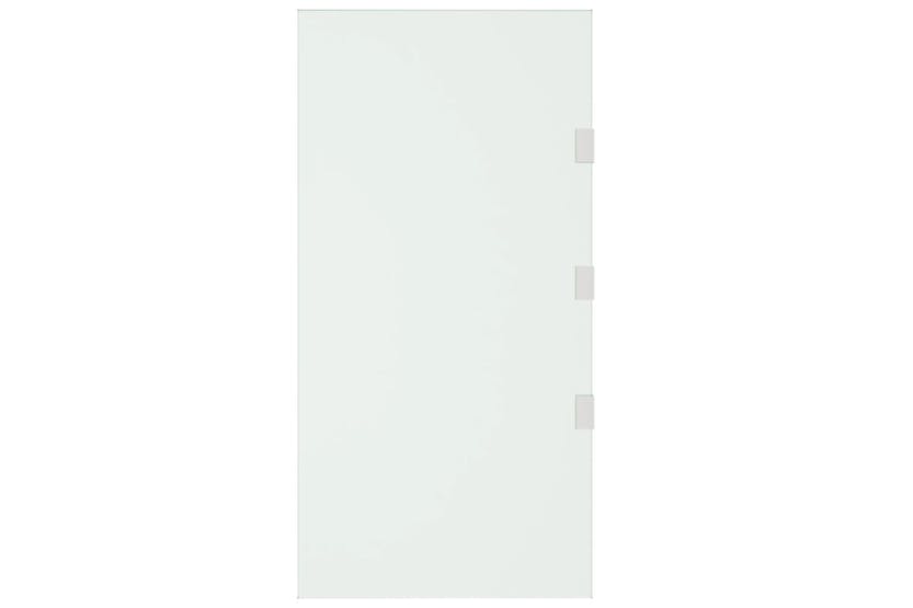 vidaXL 3095482 2 Piece Side Panels For Door Canopy Transparent Tempered Glass vidaXL 3095482 2 Piece Side Panels For Door Canopy Transparent Tempered Glass