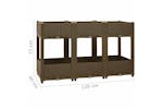 vidaXL 316521 Raised Bed 120x40x71cm Polypropylene vidaXL 316521 Raised Bed 120x40x71cm Polypropylene