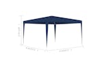vidaXL 48503 Party Tent 4x4 M Blue vidaXL 48503 Party Tent 4x4 M Blue