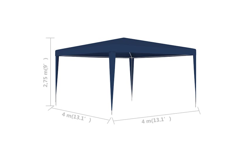 vidaXL 48503 Party Tent 4x4 M Blue vidaXL 48503 Party Tent 4x4 M Blue