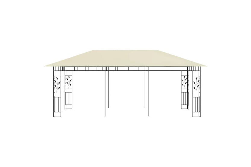 vidaXL 47971 Gazebo With Mosquito Net 6x3x2.73 M Cream vidaXL 47971 Gazebo With Mosquito Net 6x3x2.73 M Cream