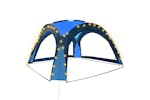 Vidaxl Party Tent With Led And 4 Sidewalls 3.6x3.6x2.3 M Blue Vidaxl Party Tent With Led And 4 Sidewalls 3.6x3.6x2.3 M Blue