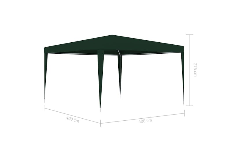 vidaXL 48513 Professional Party Tent 4x4 M Green 90 G/m² vidaXL 48513 Professional Party Tent 4x4 M Green 90 G/m²