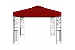 vidaXL 47947 Gazebo 3x3 M Wine Red vidaXL 47947 Gazebo 3x3 M Wine Red