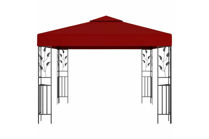 vidaXL 47947 Gazebo 3x3 M Wine Red vidaXL 47947 Gazebo 3x3 M Wine Red