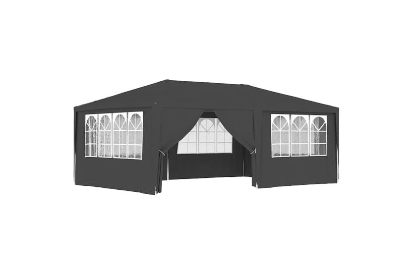vidaXL 48537 Professional Party Tent With Side Walls 4x6 M Anthracite 90 G/m? vidaXL 48537 Professional Party Tent With Side Walls 4x6 M Anthracite 90 G/m?