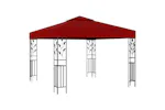 vidaXL 47947 Gazebo 3x3 M Wine Red vidaXL 47947 Gazebo 3x3 M Wine Red