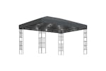 vidaXL 3070323 Gazebo With Led String Lights 3x4 M Anthracite vidaXL 3070323 Gazebo With Led String Lights 3x4 M Anthracite