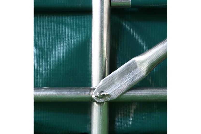 vidaXL 3056431 Garage Tent Pvc 2.4x2.4 M Green vidaXL 3056431 Garage Tent Pvc 2.4x2.4 M Green