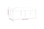 vidaXL 93536 Folding Party Tent Cream 3x6 M vidaXL 93536 Folding Party Tent Cream 3x6 M