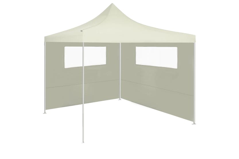 vidaXL 3070425 Gazebo Sidewalls With Windows 2 Pcs Cream vidaXL 3070425 Gazebo Sidewalls With Windows 2 Pcs Cream