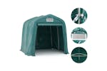 vidaXL 3056431 Garage Tent Pvc 2.4x2.4 M Green vidaXL 3056431 Garage Tent Pvc 2.4x2.4 M Green