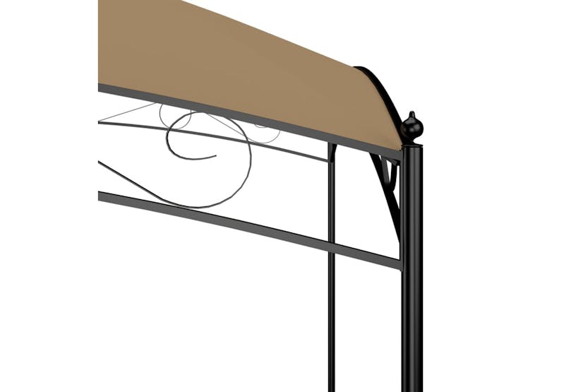 vidaXL 313907 Gazebo 3x3x2.65 M Taupe 180 G/m² vidaXL 313907 Gazebo 3x3x2.65 M Taupe 180 G/m²