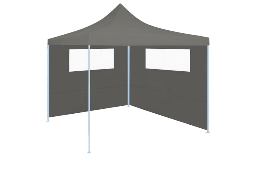 vidaXL 3070419 Gazebo Sidewalls With Windows 2 Pcs Anthracite vidaXL 3070419 Gazebo Sidewalls With Windows 2 Pcs Anthracite