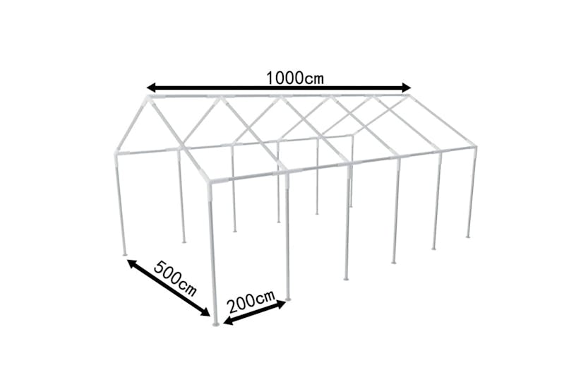 vidaXL 40153 Steel Frame For Party Tent 10 X 5 M 78 Kg vidaXL 40153 Steel Frame For Party Tent 10 X 5 M 78 Kg