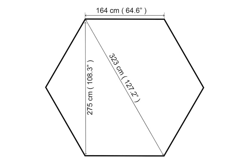 vidaXL 312233 Garden Gazebo 323x275x265cm White 180 G/m² vidaXL 312233 Garden Gazebo 323x275x265cm White 180 G/m²