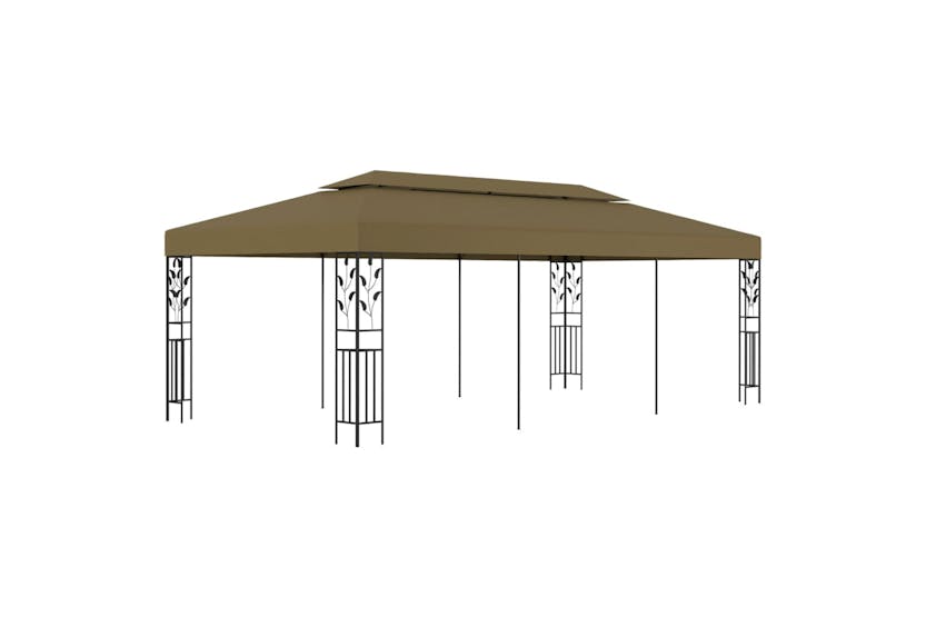 vidaXL 312245 Gazebo 6x3 M Taupe 180 G/m² vidaXL 312245 Gazebo 6x3 M Taupe 180 G/m²