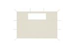 vidaXL 3070417 Gazebo Sidewalls With Windows 2 Pcs Cream vidaXL 3070417 Gazebo Sidewalls With Windows 2 Pcs Cream