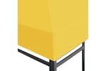 vidaXL 312079 Gazebo Top Cover 270 G/m² 3x3 M Yellow vidaXL 312079 Gazebo Top Cover 270 G/m² 3x3 M Yellow