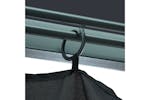 vidaXL 48043 Gazebo With Curtain 300x300cm Anthracite Aluminium vidaXL 48043 Gazebo With Curtain 300x300cm Anthracite Aluminium