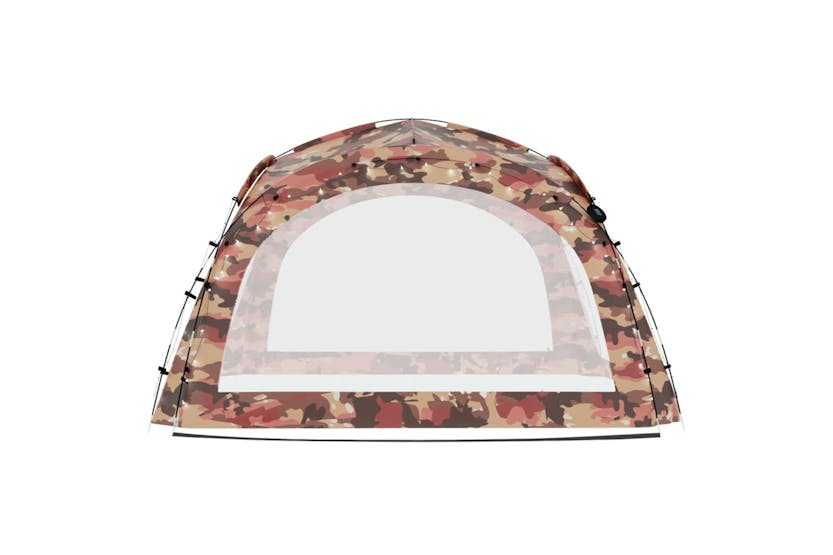 vidaXL 93078 Party Tent With Led And 4 Sidewalls 3.6x3.6x2.3 M Camouflage vidaXL 93078 Party Tent With Led And 4 Sidewalls 3.6x3.6x2.3 M Camouflage