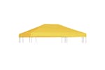 vidaXL 312082 Gazebo Top Cover 270 G/m² 4x3 M Yellow vidaXL 312082 Gazebo Top Cover 270 G/m² 4x3 M Yellow