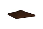 vidaXL 46615 2-tier Gazebo Top Cover 310 G/m² 3x3 M Brown vidaXL 46615 2-tier Gazebo Top Cover 310 G/m² 3x3 M Brown