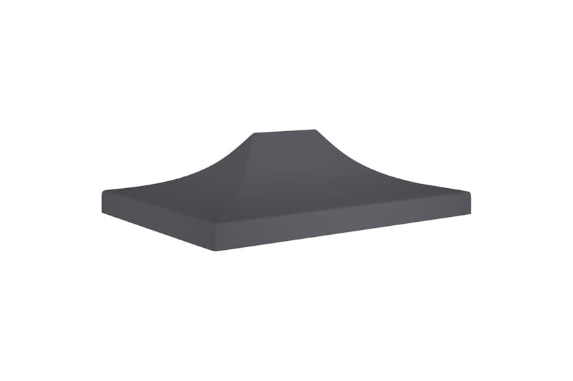 vidaXL Party Tent Roof 4x3 M Anthracite 270 G/m2 vidaXL Party Tent Roof 4x3 M Anthracite 270 G/m2