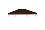 vidaXL 46625 Gazebo Top Cover 310 G/m² 3x4 M Brown vidaXL 46625 Gazebo Top Cover 310 G/m² 3x4 M Brown