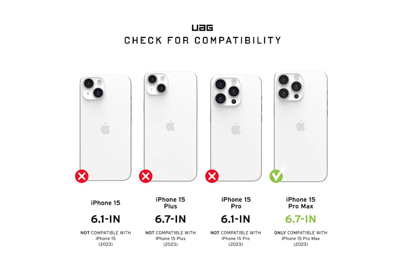 UAG Essential Armor for Magsafe Iphone 15 Pro Max Case | Black UAG Essential Armor for Magsafe Iphone 15 Pro Max Case | Black