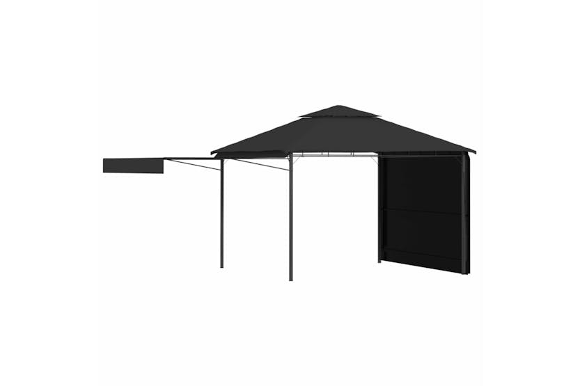 vidaXL 48004 Gazebo With Double Extending Roofs 3x3x2.75 M Anthracite 180g/m² vidaXL 48004 Gazebo With Double Extending Roofs 3x3x2.75 M Anthracite 180g/m²