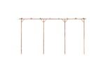 vidaXL 341747 Pergola Bamboo 385x40x205cm vidaXL 341747 Pergola Bamboo 385x40x205cm