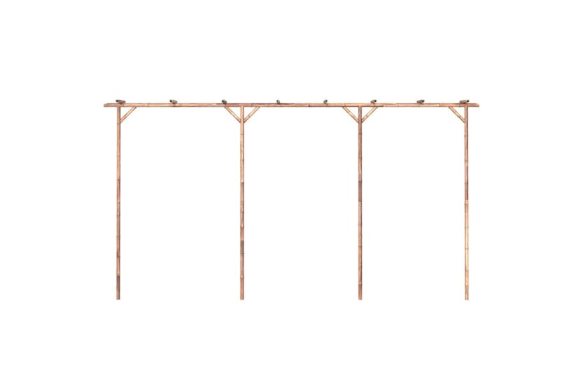 vidaXL 341747 Pergola Bamboo 385x40x205cm vidaXL 341747 Pergola Bamboo 385x40x205cm