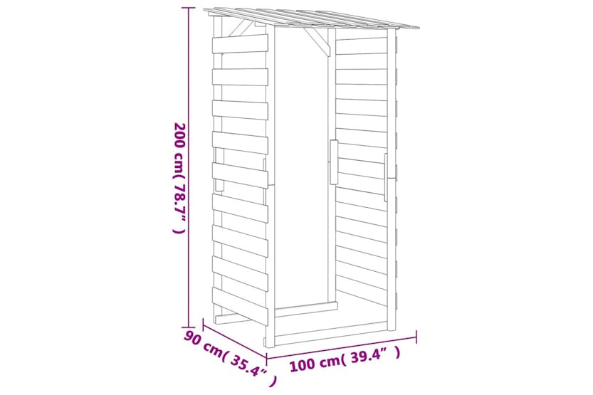 vidaXL 3096649 Pergolas With Roofs 3 Pcs 100x90x200cm Impregnated Pinewood vidaXL 3096649 Pergolas With Roofs 3 Pcs 100x90x200cm Impregnated Pinewood