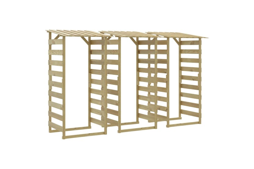 vidaXL 3096649 Pergolas With Roofs 3 Pcs 100x90x200cm Impregnated Pinewood vidaXL 3096649 Pergolas With Roofs 3 Pcs 100x90x200cm Impregnated Pinewood