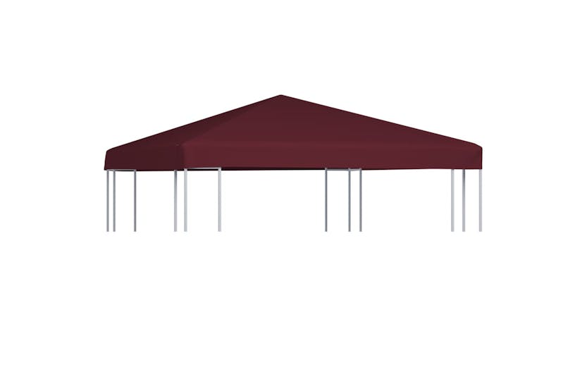 vidaXL Gazebo Top Cover 310 G/m2 3x3 M Bordeaux vidaXL Gazebo Top Cover 310 G/m2 3x3 M Bordeaux