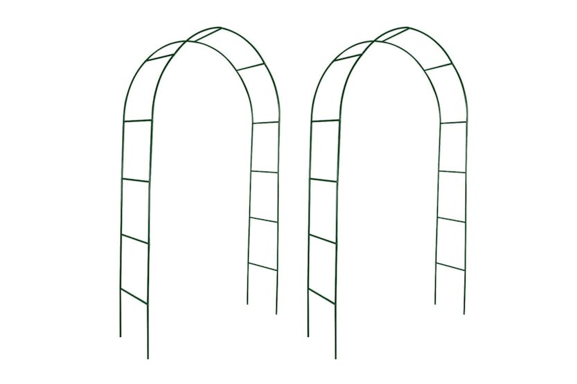 vidaXL 40776 Garden Arch 2 Pcs Climbing Plants vidaXL 40776 Garden Arch 2 Pcs Climbing Plants