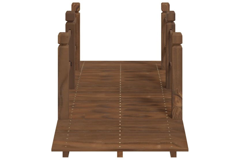 vidaXL 363356 Garden Bridge With Railings 150x67x56cm Solid Wood Spruce vidaXL 363356 Garden Bridge With Railings 150x67x56cm Solid Wood Spruce