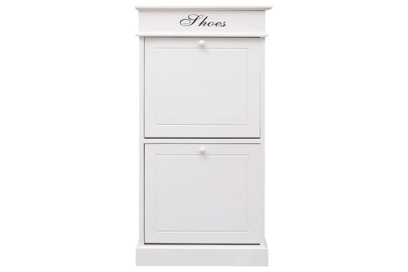 vidaXL 284091 Shoe Cabinet White 50x28x98cm Paulownia Wood vidaXL 284091 Shoe Cabinet White 50x28x98cm Paulownia Wood