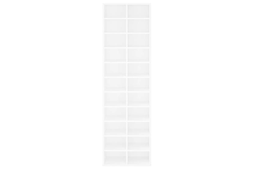 vidaXL 800369 Shoe Cabinet White 54x34x183cm Engineered Wood vidaXL 800369 Shoe Cabinet White 54x34x183cm Engineered Wood