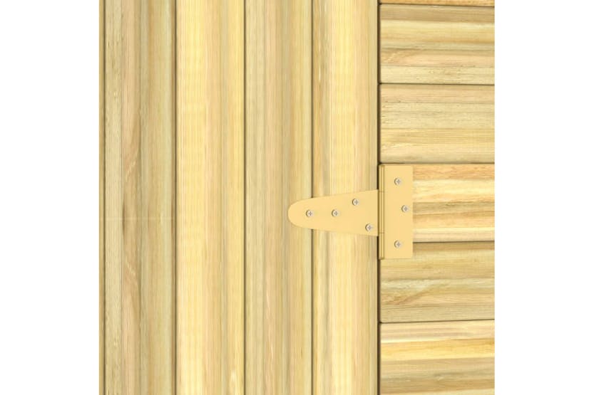 vidaXL 318200 Garden Storage Shed 100x110x218cm Impregnated Pinewood vidaXL 318200 Garden Storage Shed 100x110x218cm Impregnated Pinewood