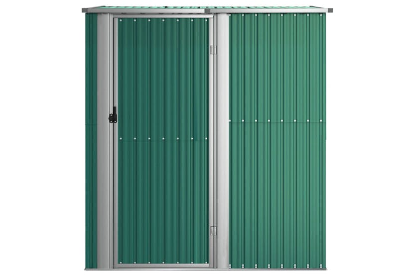 vidaXL 150903 Garden Shed Green 180.5x97x209.5cm Galvanised Steel vidaXL 150903 Garden Shed Green 180.5x97x209.5cm Galvanised Steel